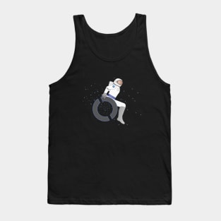 Wheelie Spaceman Tank Top